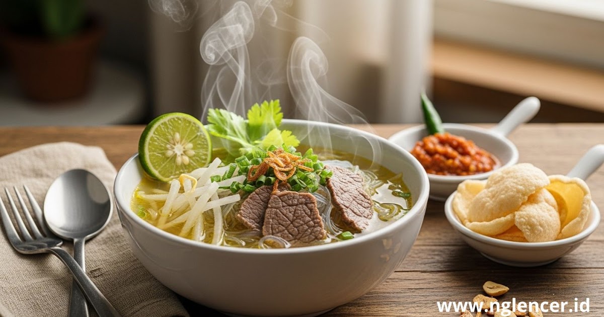 Soto Bandung: Rahasia Rasa yang Menghangatkan Jiwa di Jantung Cilacap
